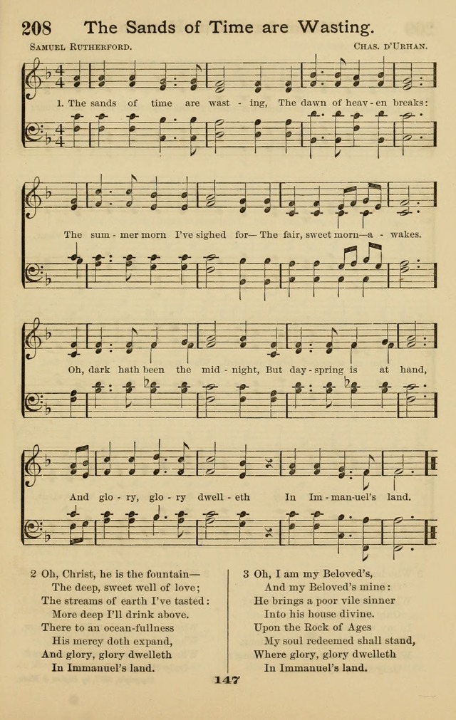 Westminster Sabbath School Hymnal, a collection of hymns and tunes for use in sabbath-schools and social meetings page 148
