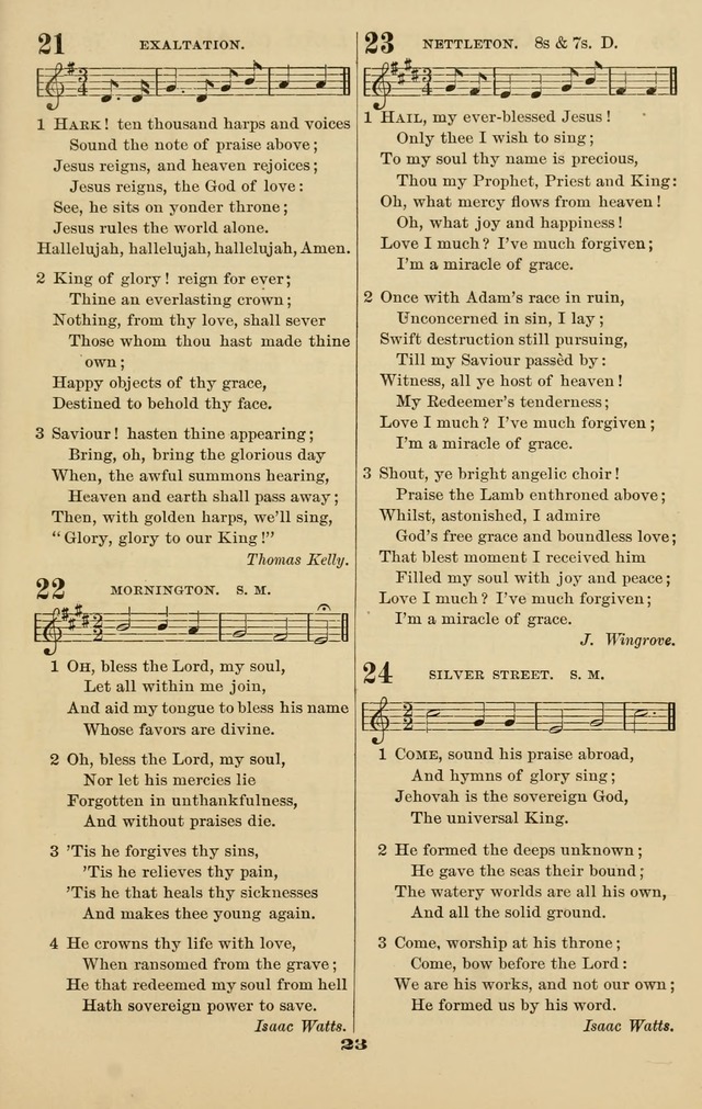 Westminster Sabbath School Hymnal, a collection of hymns and tunes for use in sabbath-schools and social meetings page 24