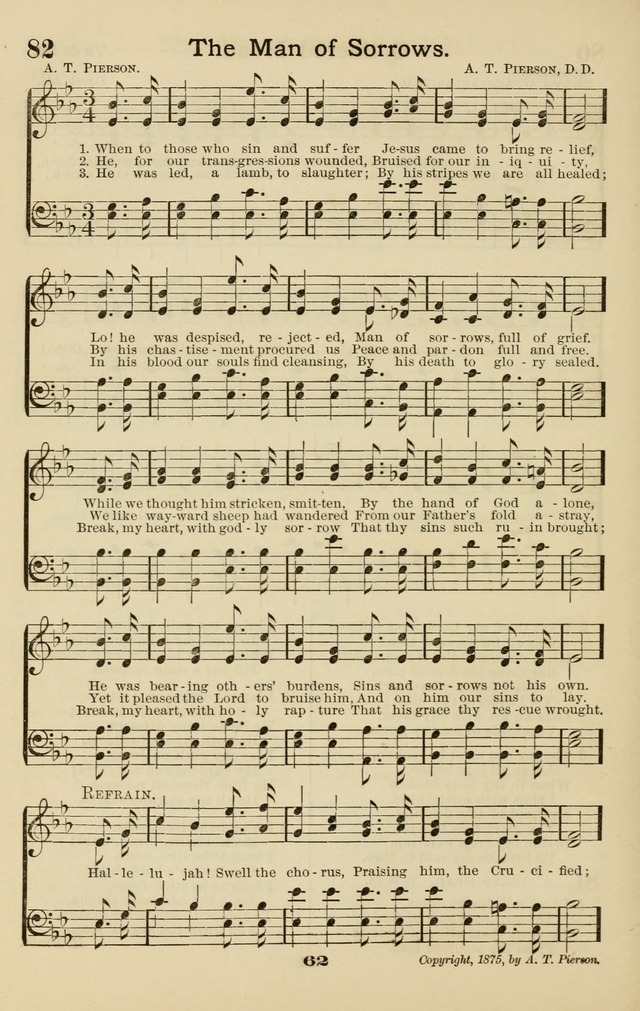 Westminster Sabbath School Hymnal, a collection of hymns and tunes for use in sabbath-schools and social meetings page 63
