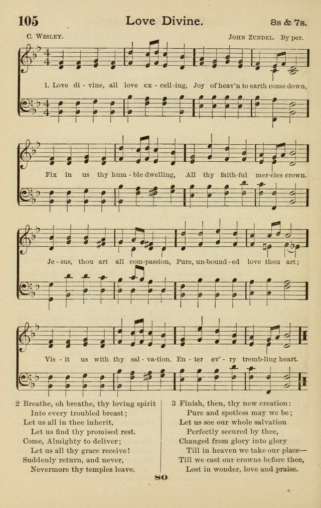 Westminster Sabbath School Hymnal, a collection of hymns and tunes for use in sabbath-schools and social meetings page 81