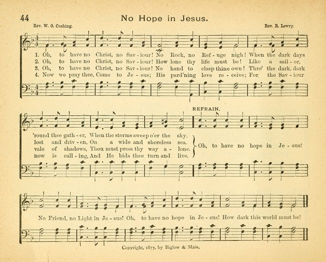 Winnowed Songs for Sunday Schools page 51