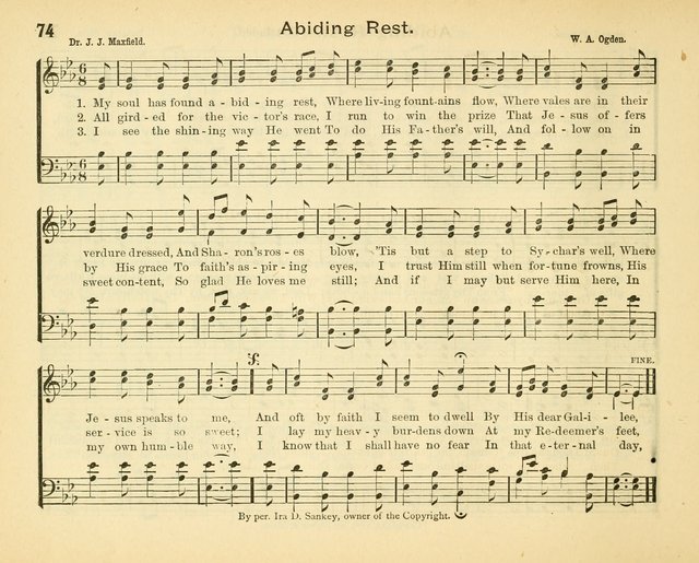 Winnowed Songs for Sunday Schools page 81