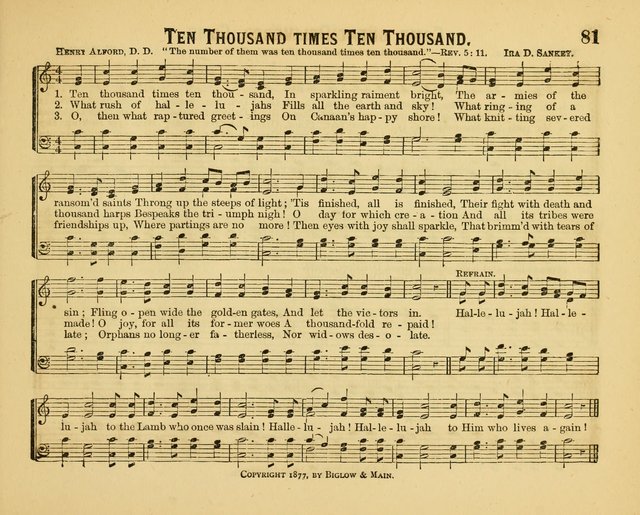 Welcome Tidings: a new collection of sacred songs for the Sunday School  page 86