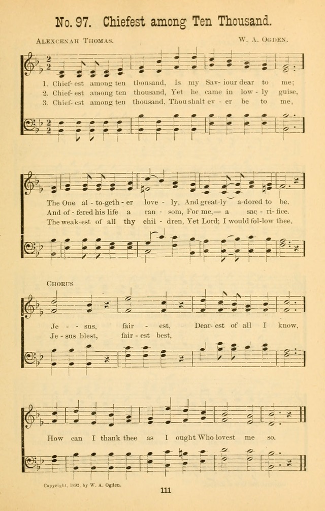 Words of Truth: a collection of hymns and tunes for Sunday schools and other occasions of Christian work and worship page 118