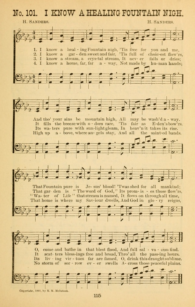 Words of Truth: a collection of hymns and tunes for Sunday schools and other occasions of Christian work and worship page 122
