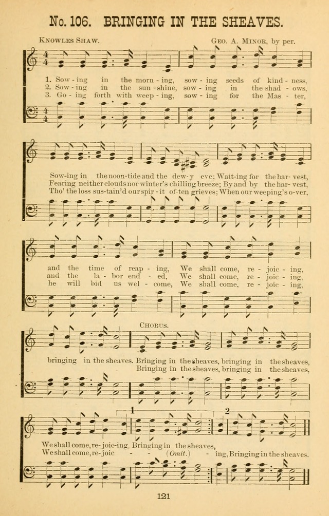 Words of Truth: a collection of hymns and tunes for Sunday schools and other occasions of Christian work and worship page 128