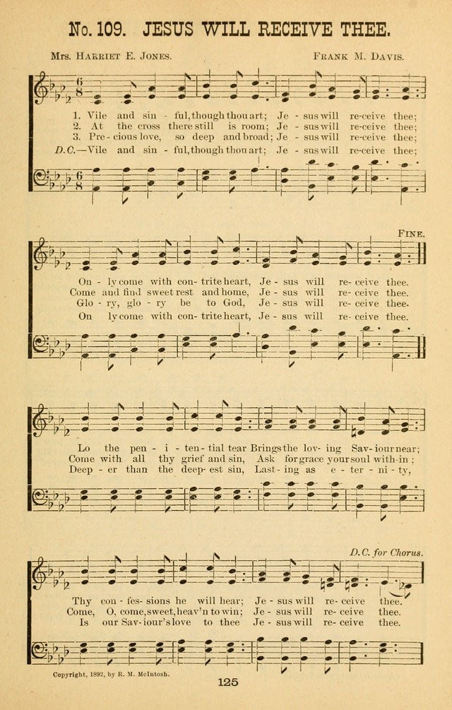 Words of Truth: a collection of hymns and tunes for Sunday schools and other occasions of Christian work and worship page 132