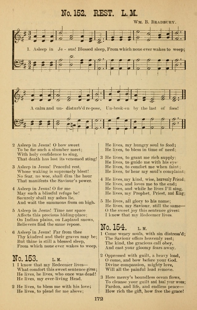 Words of Truth: a collection of hymns and tunes for Sunday schools and other occasions of Christian work and worship page 179