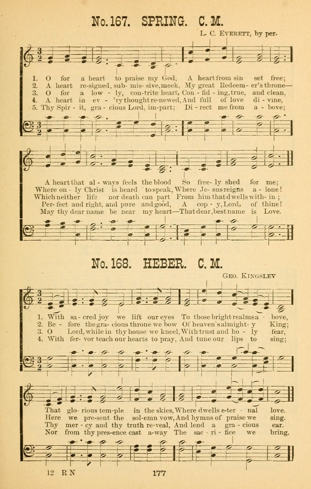 Words of Truth: a collection of hymns and tunes for Sunday schools and other occasions of Christian work and worship page 184
