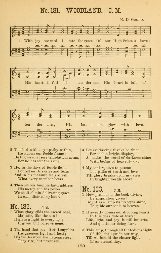 Words of Truth: a collection of hymns and tunes for Sunday schools and other occasions of Christian work and worship page 190