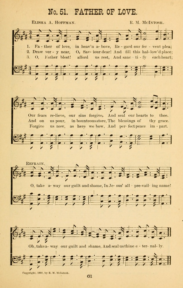 Words of Truth: a collection of hymns and tunes for Sunday schools and other occasions of Christian work and worship page 68