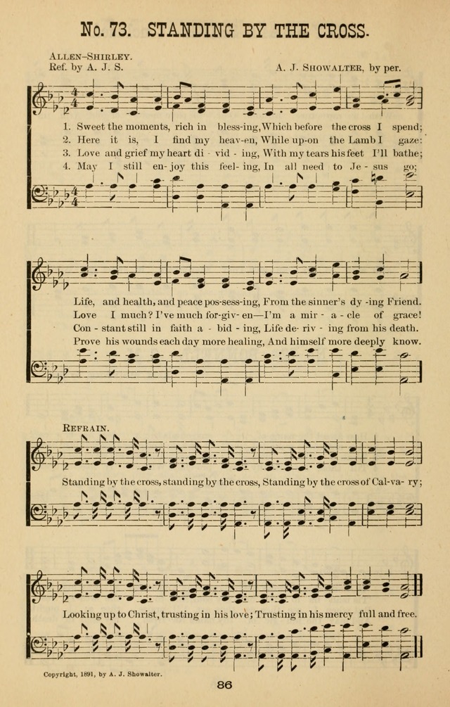 Words of Truth: a collection of hymns and tunes for Sunday schools and other occasions of Christian work and worship page 93