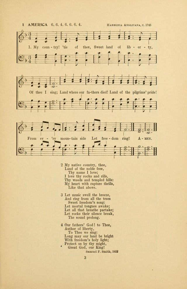 War-Time Hymns page 3