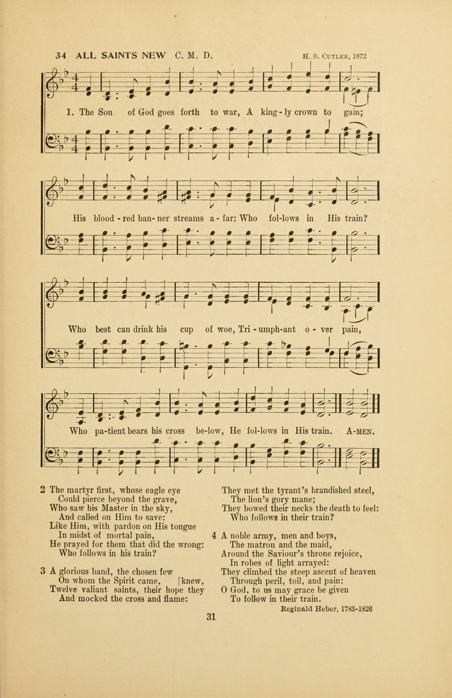 War-Time Hymns page 31