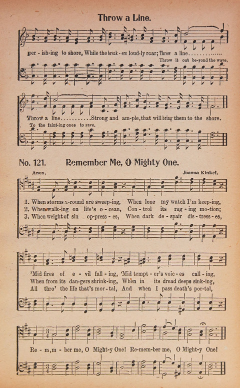 World Wide Revival Songs: for the Church, Sunday School and Evangelistic Meetings page 121