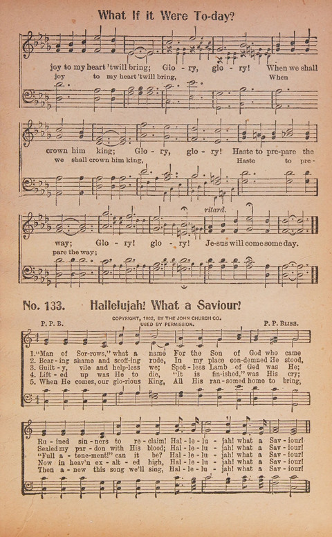 World Wide Revival Songs: for the Church, Sunday School and Evangelistic Meetings page 133