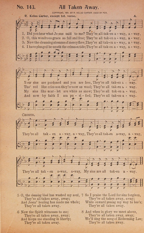 World Wide Revival Songs: for the Church, Sunday School and Evangelistic Meetings page 143