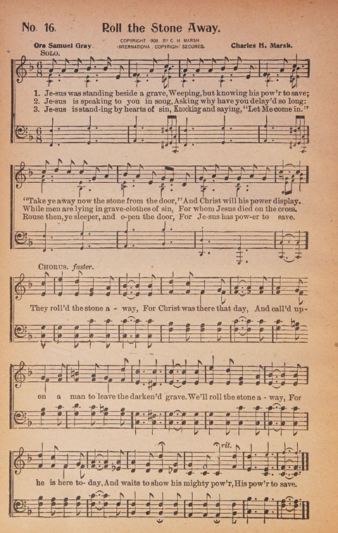 World Wide Revival Songs: for the Church, Sunday School and Evangelistic Meetings page 16