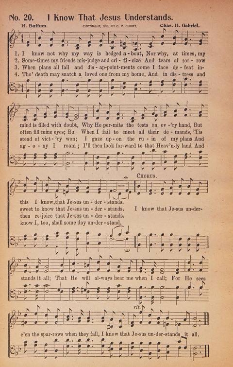 World Wide Revival Songs: for the Church, Sunday School and Evangelistic Meetings page 20