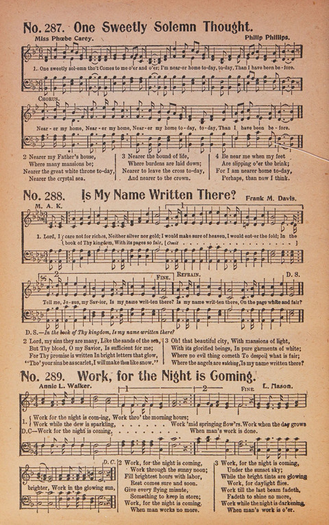 World Wide Revival Songs: for the Church, Sunday School and Evangelistic Meetings page 238