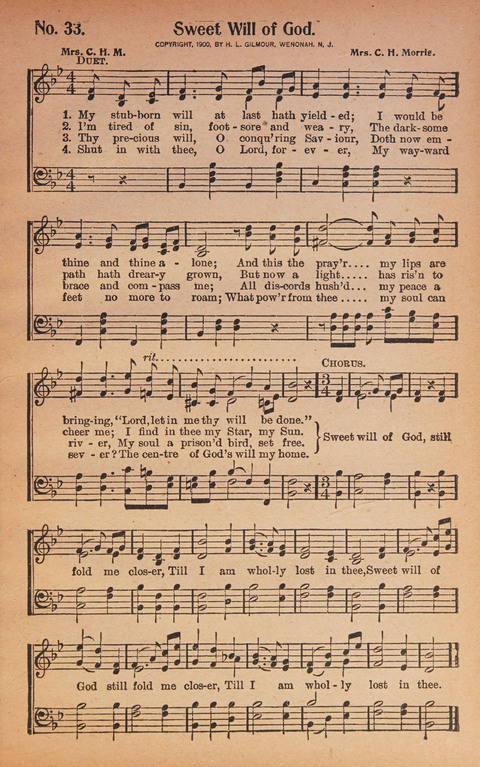 World Wide Revival Songs: for the Church, Sunday School and Evangelistic Meetings page 33