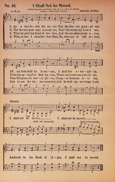 World Wide Revival Songs: for the Church, Sunday School and Evangelistic Meetings page 48