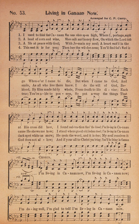 World Wide Revival Songs: for the Church, Sunday School and Evangelistic Meetings page 53