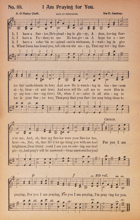 World Wide Revival Songs: for the Church, Sunday School and Evangelistic Meetings page 88