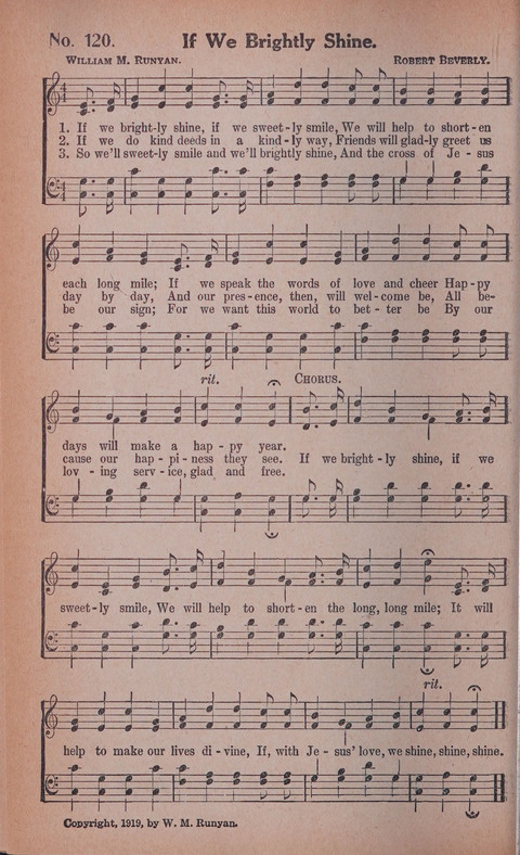 World Wide Revival Songs No. 2: for the Church, Sunday school and Evangelistic Campains page 120