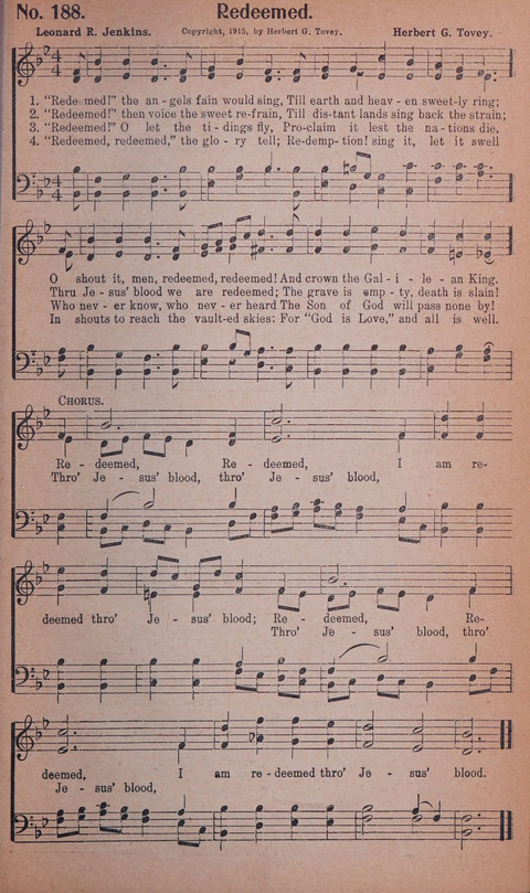 World Wide Revival Songs No. 2: for the Church, Sunday school and Evangelistic Campains page 183