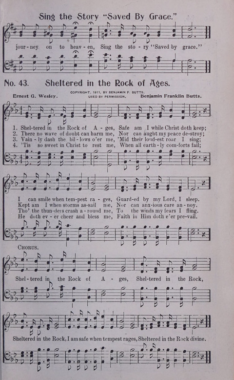 World Wide Revival Songs No. 2: for the Church, Sunday school and Evangelistic Campains page 43