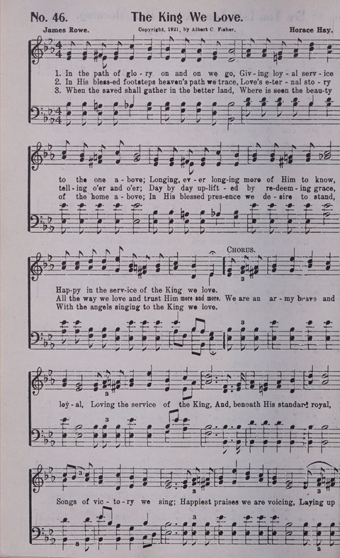 World Wide Revival Songs No. 2: for the Church, Sunday school and Evangelistic Campains page 46