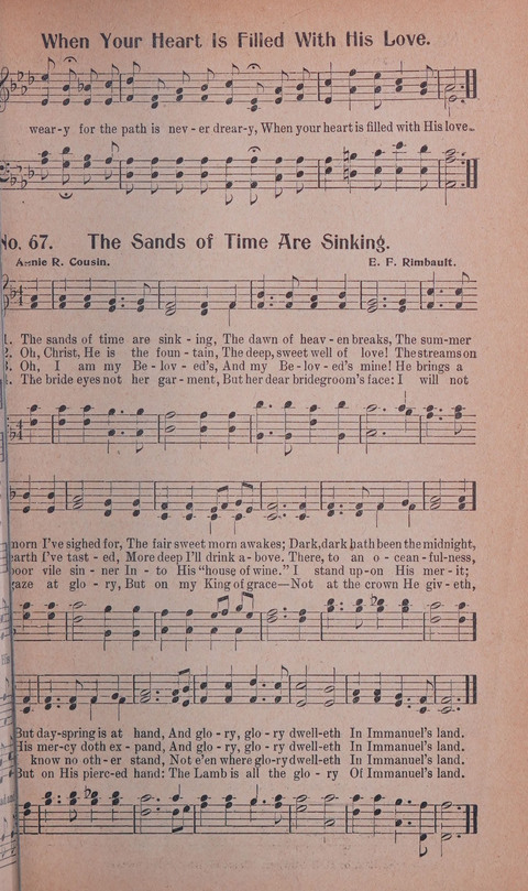 World Wide Revival Songs No. 2: for the Church, Sunday school and Evangelistic Campains page 67