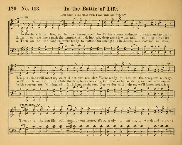 The Way of Life: for the Sunday-school. a valuable collection of songs both new and standard, carefully selected and arranged for this work page 120