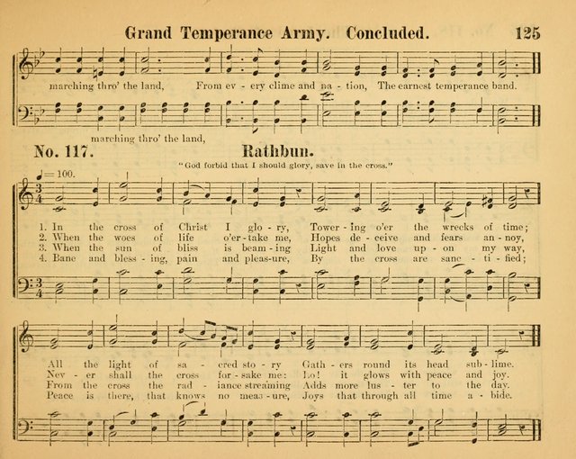 The Way of Life: for the Sunday-school. a valuable collection of songs both new and standard, carefully selected and arranged for this work page 125