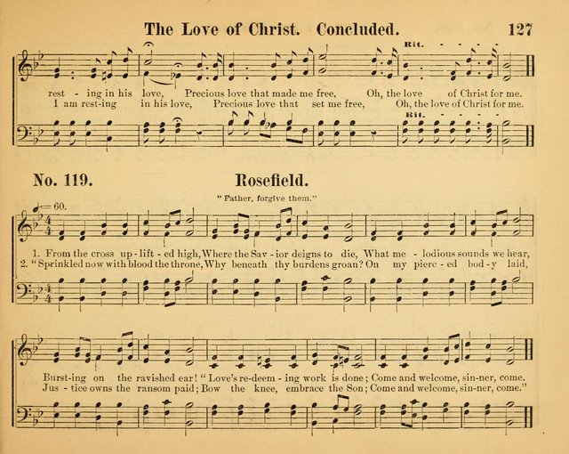The Way of Life: for the Sunday-school. a valuable collection of songs both new and standard, carefully selected and arranged for this work page 127