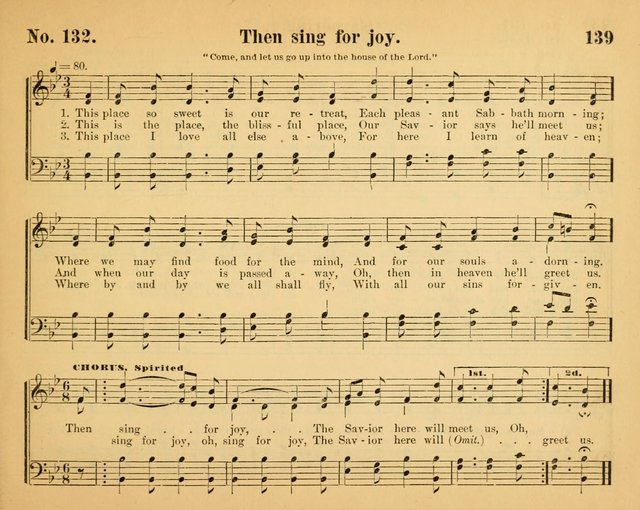 The Way of Life: for the Sunday-school. a valuable collection of songs both new and standard, carefully selected and arranged for this work page 139