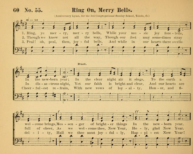 The Way of Life: for the Sunday-school. a valuable collection of songs both new and standard, carefully selected and arranged for this work page 60