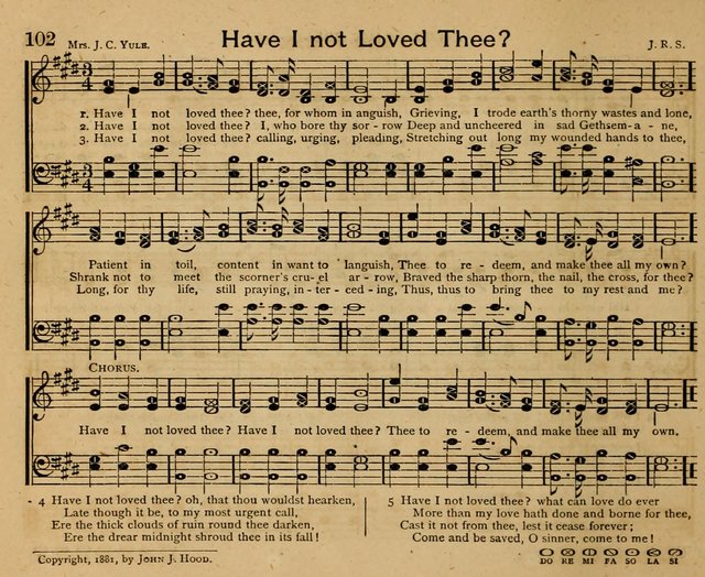 The Wells of Salvation: songs for the Sabbath School page 102