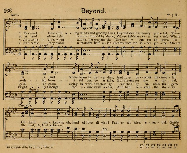 The Wells of Salvation: songs for the Sabbath School page 166