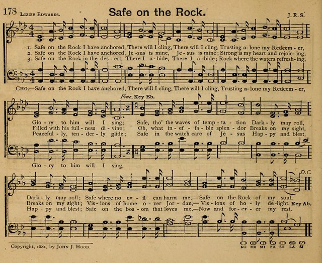 The Wells of Salvation: songs for the Sabbath School page 178