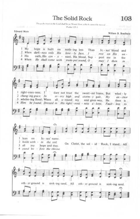 Yes, Lord!: Church of God in Christ hymnal page 109