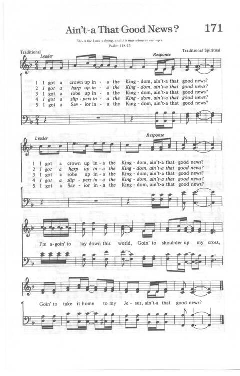 Yes, Lord!: Church of God in Christ hymnal page 189