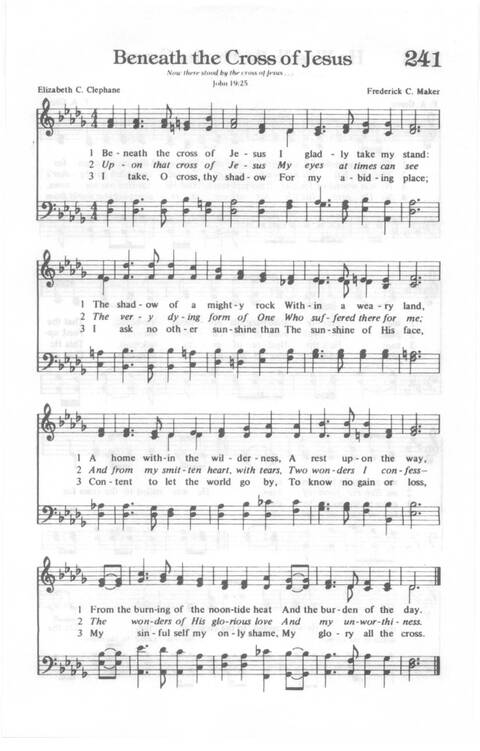 Yes, Lord!: Church of God in Christ hymnal page 261