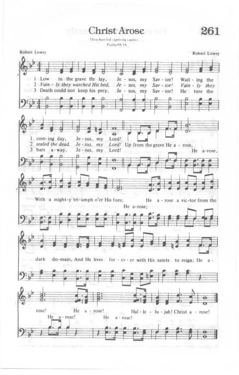 Yes, Lord!: Church of God in Christ hymnal page 281