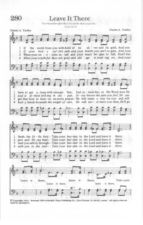 Yes, Lord!: Church of God in Christ hymnal page 306