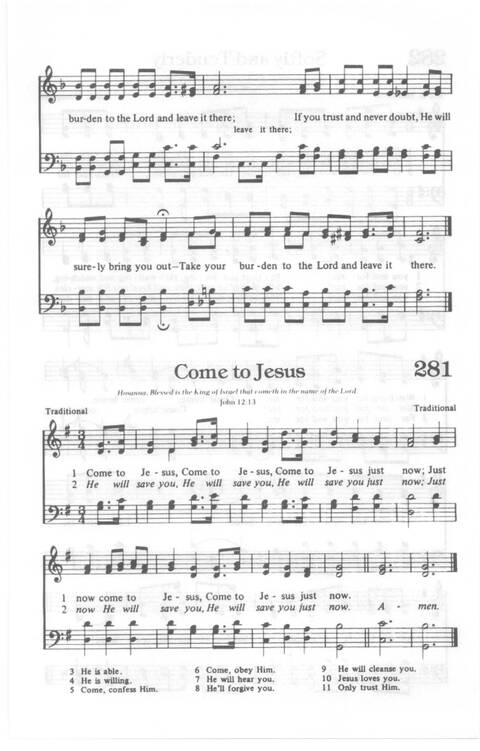 Yes, Lord!: Church of God in Christ hymnal page 307
