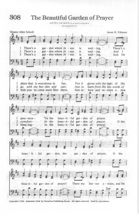Yes, Lord!: Church of God in Christ hymnal page 334