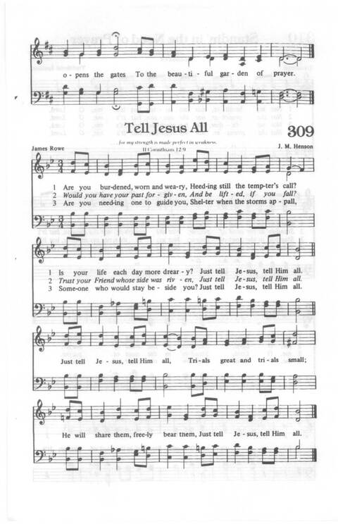 Yes, Lord!: Church of God in Christ hymnal page 335