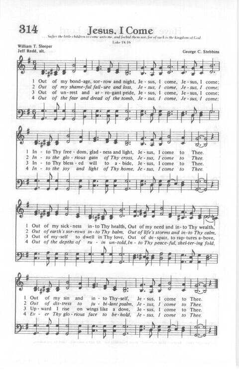 Yes, Lord!: Church of God in Christ hymnal page 340